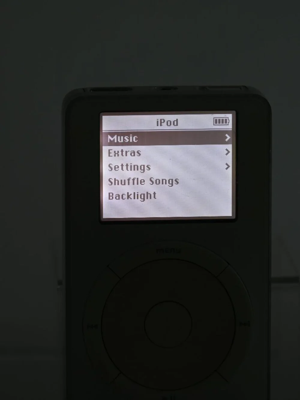 Apple iPod 1st Generation 10GB White Original Scroll Wheel M8541 - Tested Works